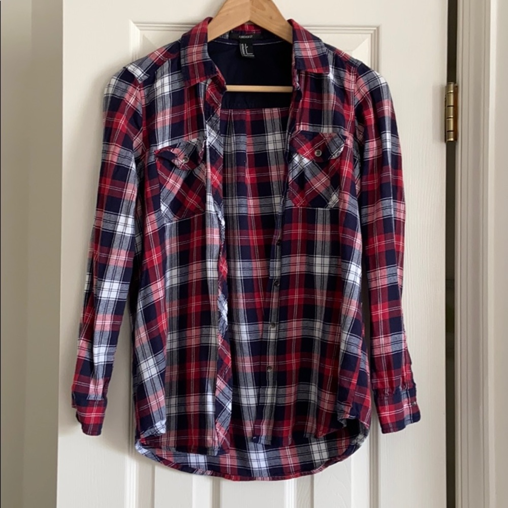 F21 Checkered plaid